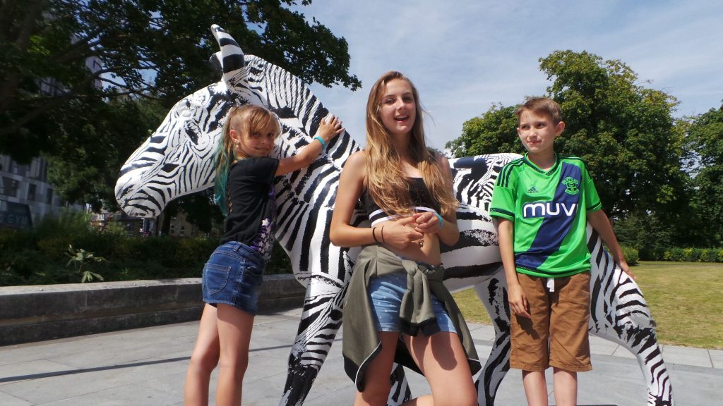 Marwell's Zany Zoo Zebra Trail, Southampton