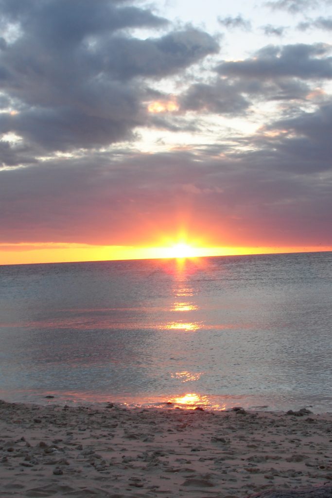 Sunset on Lady Musgrave Island, Australia
