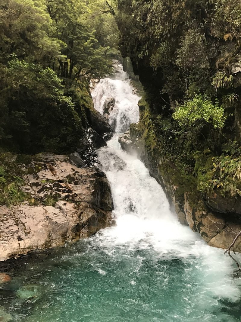 waterfall in milford sounds
